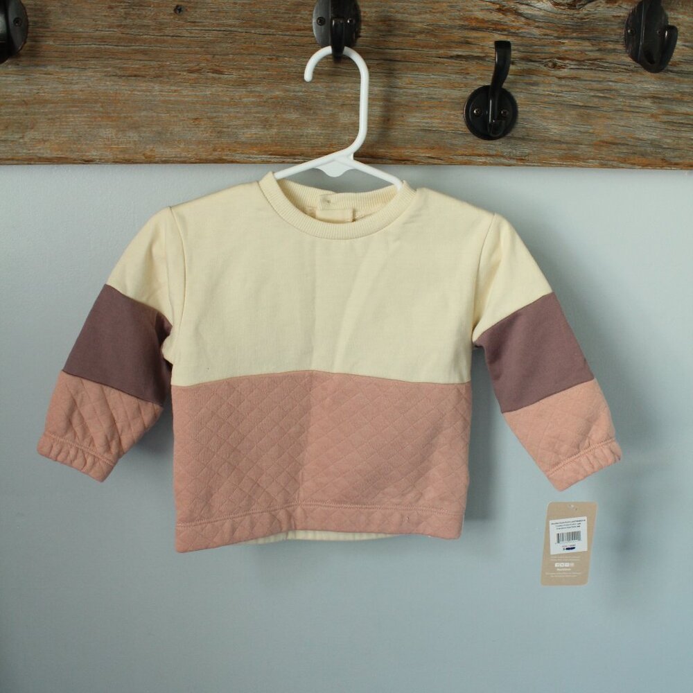 PL Baby Size 9M Sweatshirt Pink/Purple